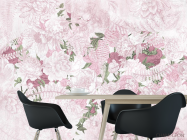 Фотошпалери векторні дизайнерські квіти - 1