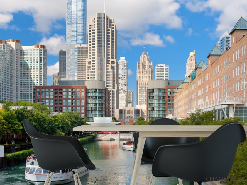 Фотошпалери Skyline Чикаго - 1