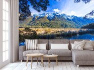 Фотообои озеро в горах - 3