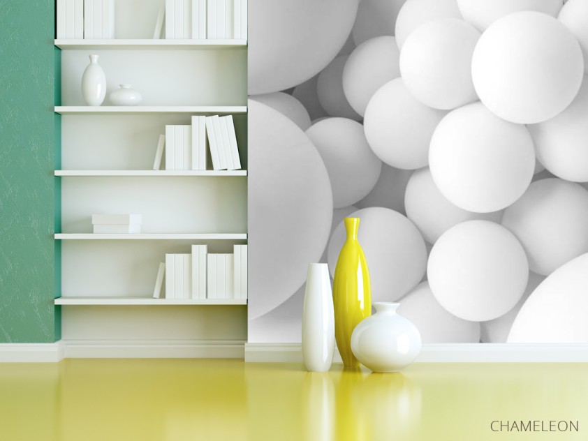 Фотошпалери 3Д кулі - 3