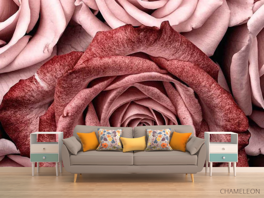 Фотообои Розы винного цвета - 1