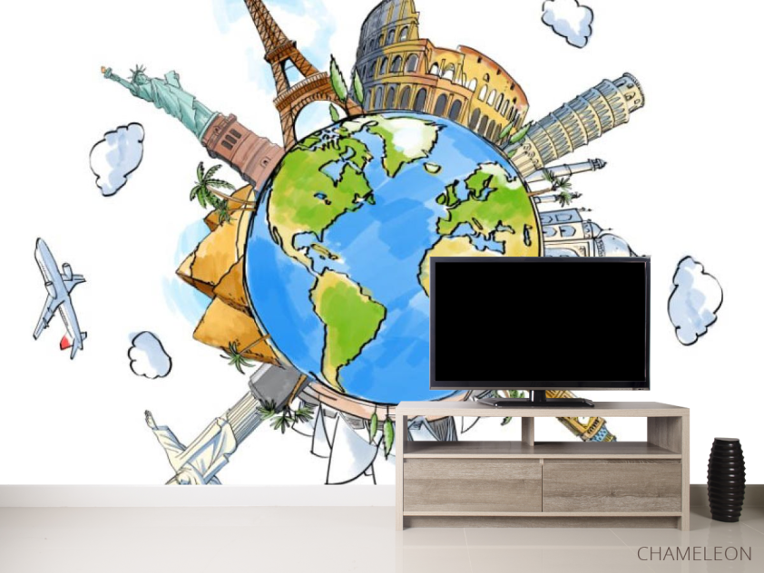 Фотообои Для кабинета географии - 2