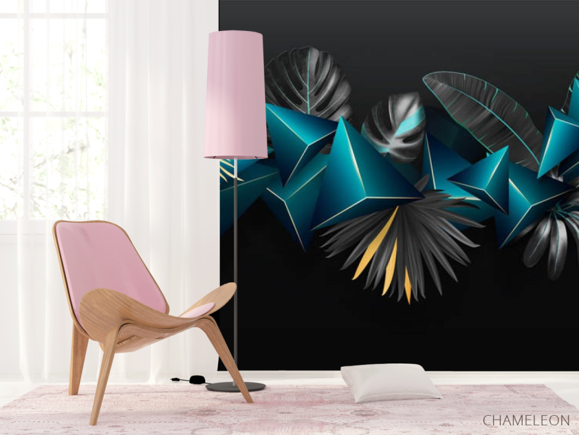 Фотошпалери тропічні листя - 4