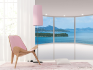 Фотошпалери Море і острова у вікні - 4