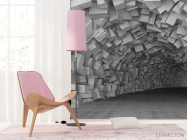 Фотошпалери 3Д тунель - 4