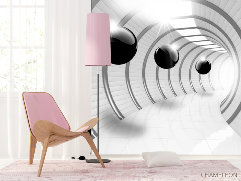 Фотошпалери Тунель з кулями - 4