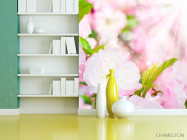 Фотообои Цветки шиповника распустились - 3