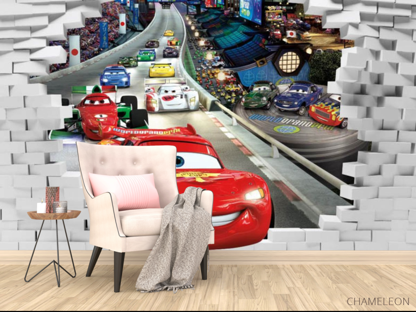 Фотообои 3d тачки - 4