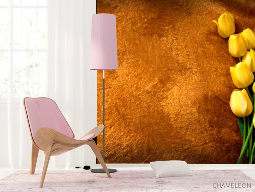 Фотошпалери Жовті тюльпани - 4