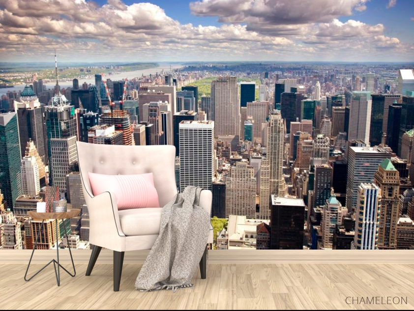 Фотообои Тучи высотки - 4