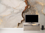 Фотообои Коричневый Fluid art - 2