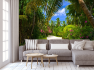 Фотообои пальмовый парк - 3