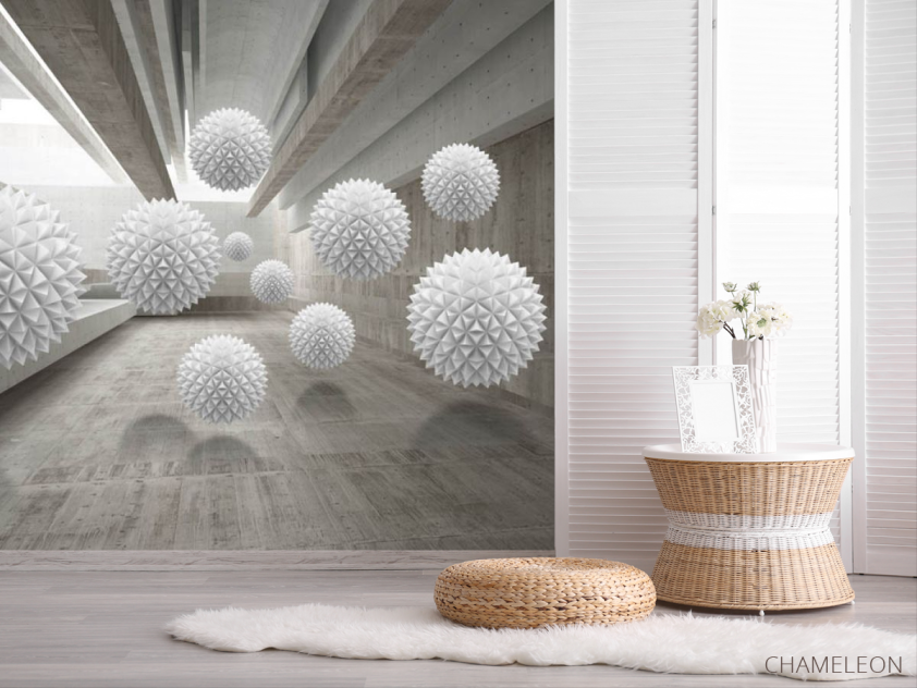 Фотошпалери кулі в тунелі - 2