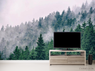 Фотообои Лес в тумане - 2