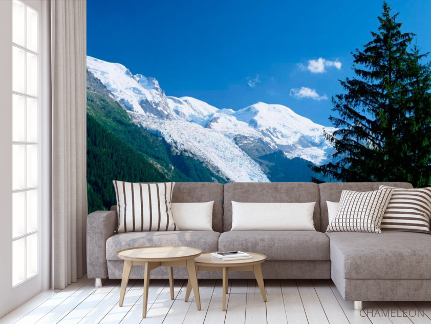 Фотообои Снег,ёлка - 3