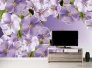 Фотообои Фиолетовые цветы - 2