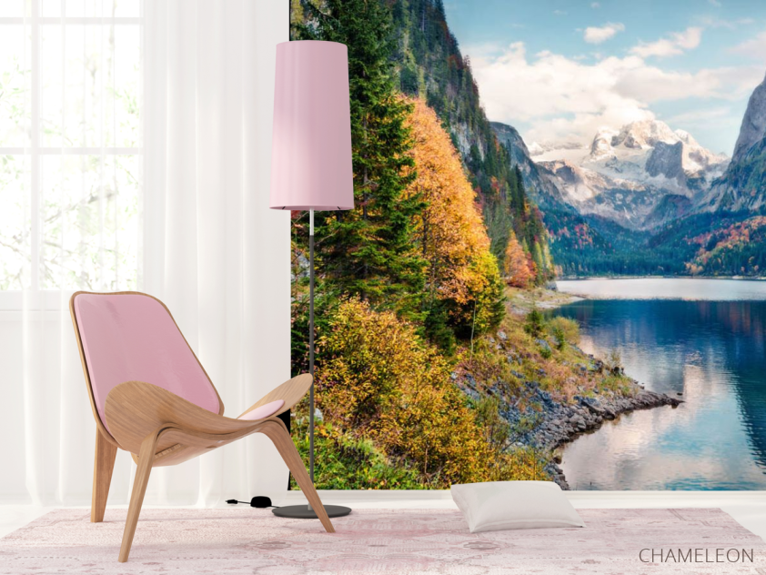 Фотошпалери Озеро в горах - 4