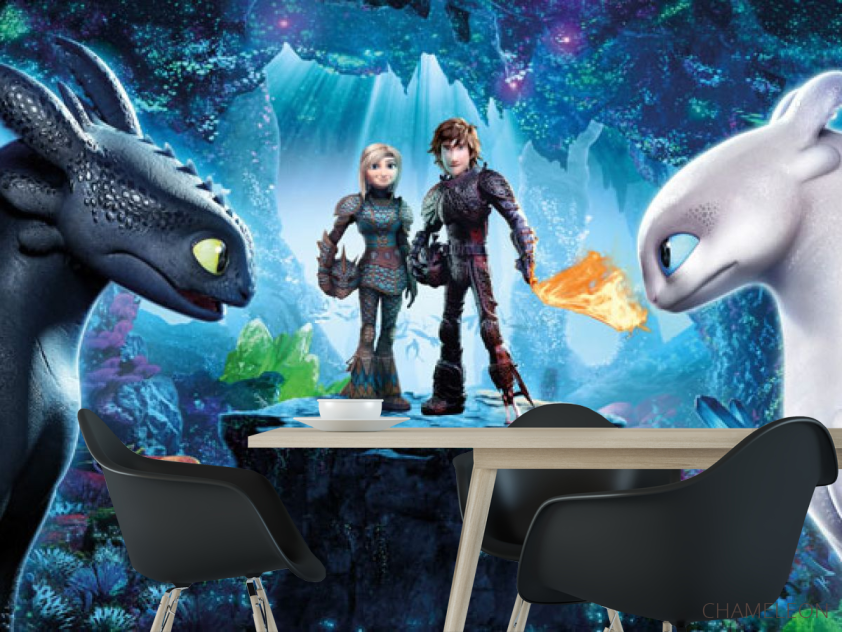 Фотошпалери Як приручити дракона - 1