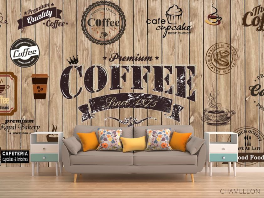 Фотообои Для кофейни - 1