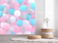 Фотошпалери Різнокольорові кулі - 2
