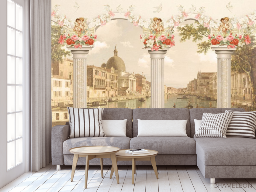 Фотообои Старинная фреска - 3