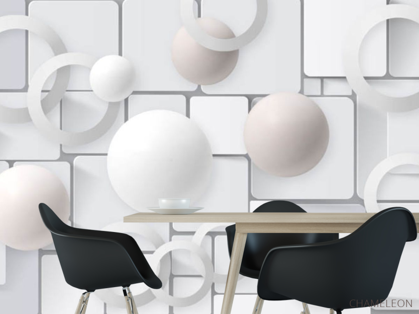 Фотошпалери 3Д кулі - 1