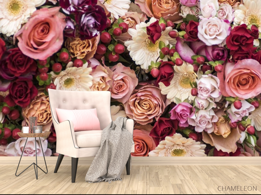 Фотообои цветы и ягоды - 4