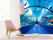 Фотошпалери великий акваріум - 4