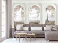 Фотообои  Париж за окном - 3