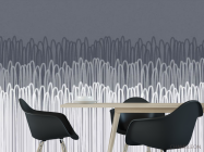 Фотошпалери сіра Абстракція - 1