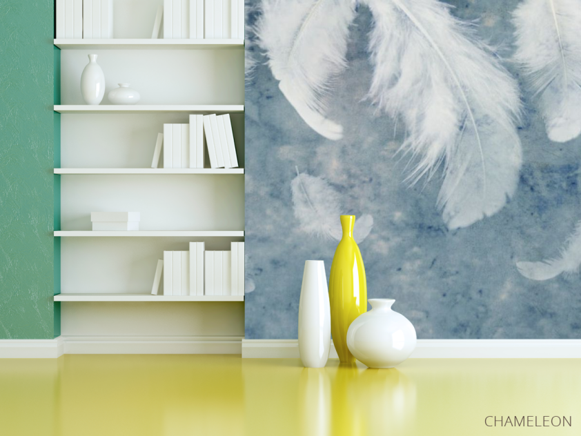 Фотошпалери пухнасті пір'я - 3