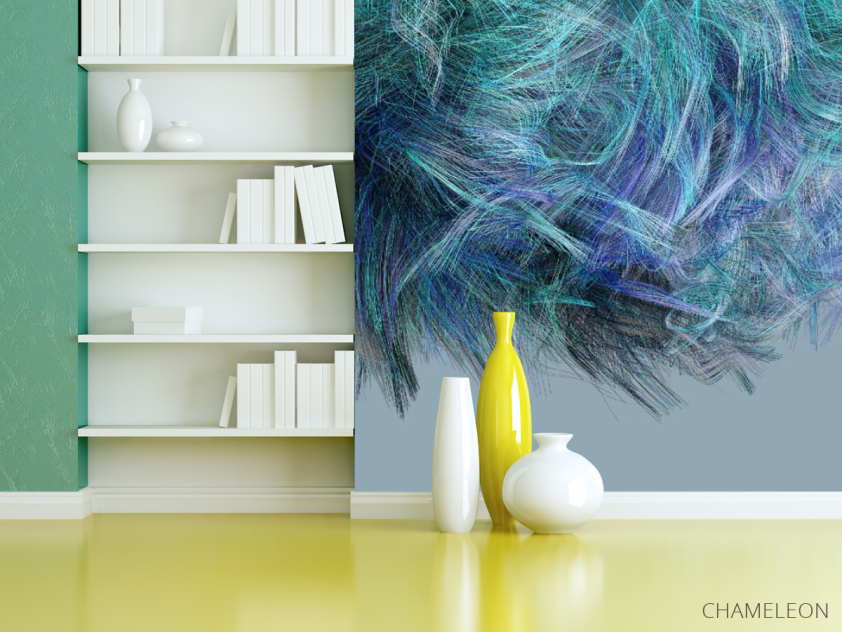 Фотошпалери пір'я, Абстракція - 3