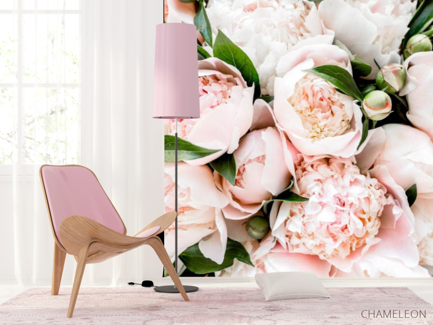 Фотошпалери Пудрові півонії - 4