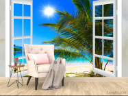 Фотообои Вид из окна на море - 4