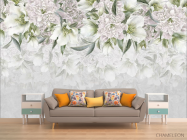 Фотообои Цветы с потолка - 1