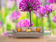 Фотообои Фиолетовые полевые цветы - 1