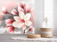 Фотошпалери 3d магнолія - 2
