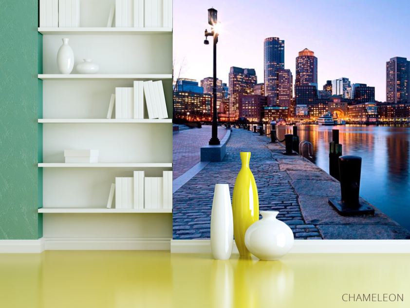 Фотошпалери Ранок, набережна - 3