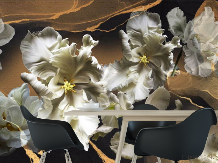 Фотошпалери махрові тюльпани - 1