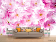 Фотообои Акварельные цветы - 1