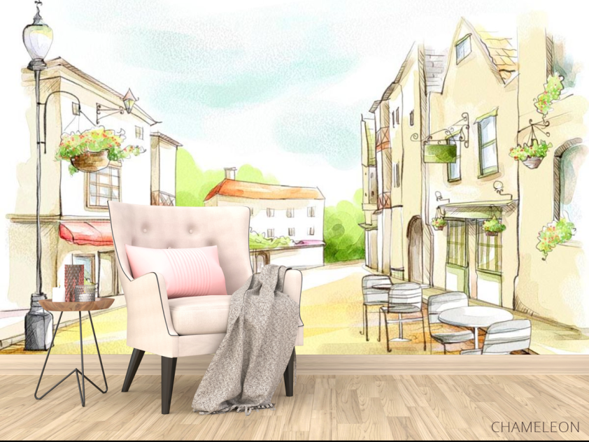 Фотообои Улочка - 4