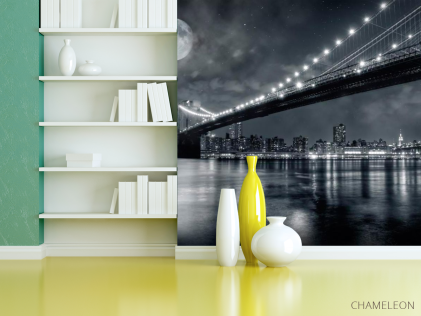 Фотошпалери Міст і місяць, New York - 3