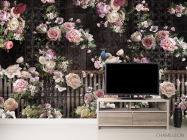 Фотообои 3д Розы - 2