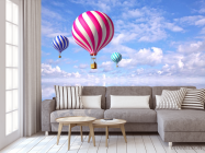 Фотообои Воздушные шары в небе - 3