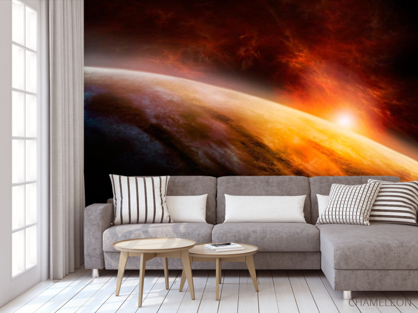 Фотообои Вспышки солнца - 3