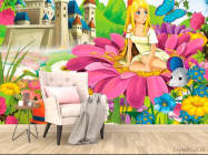 Фотообои Фея на цветке - 4