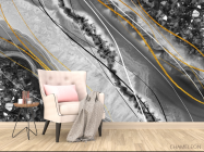 Фотообои Чб текстура камня - 4