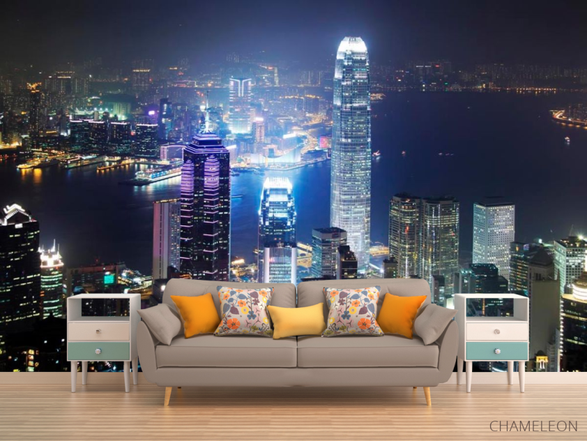 Фотообои Вид сверху, Гонконг - 1