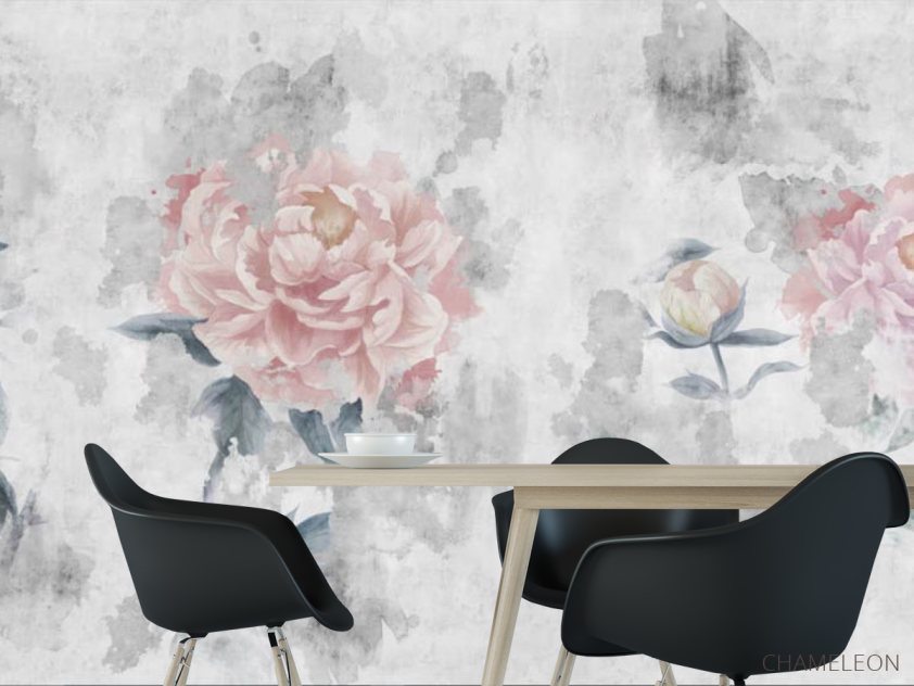 Фотошпалери Рожеві півонії - 1