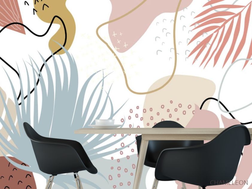 Фотошпалери в стилі Модерн, листя - 1